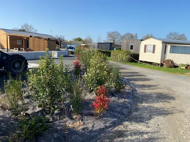 Aménagement eco-paysage au camping Sandaya Mont Saint Michel